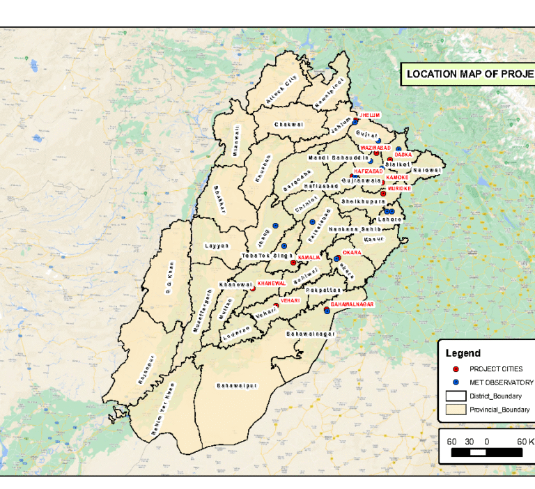 Design of Rainwater Underground Storage Facilities in 11 cities of Punjab under Punjab Cities Program (PCP)