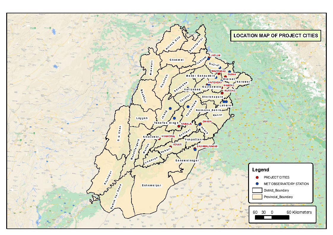 Design of Rainwater Underground Storage Facilities in 11 cities of Punjab under Punjab Cities Program (PCP)
